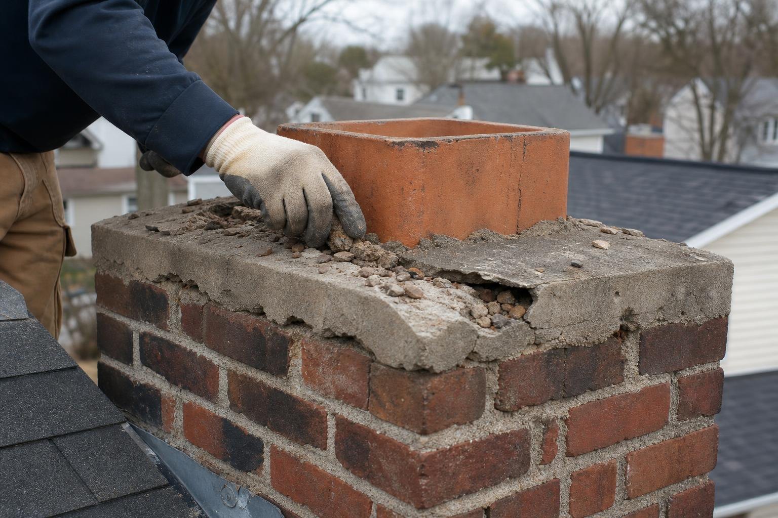 Chimney Cap Installation